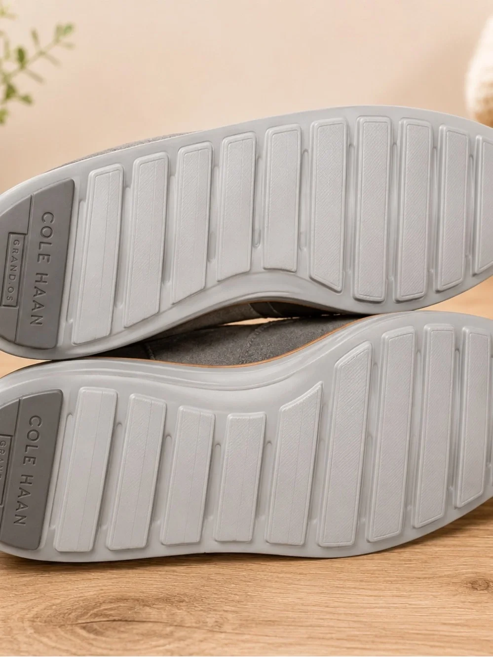 Cole Haan Gray Suede Chukka Boots